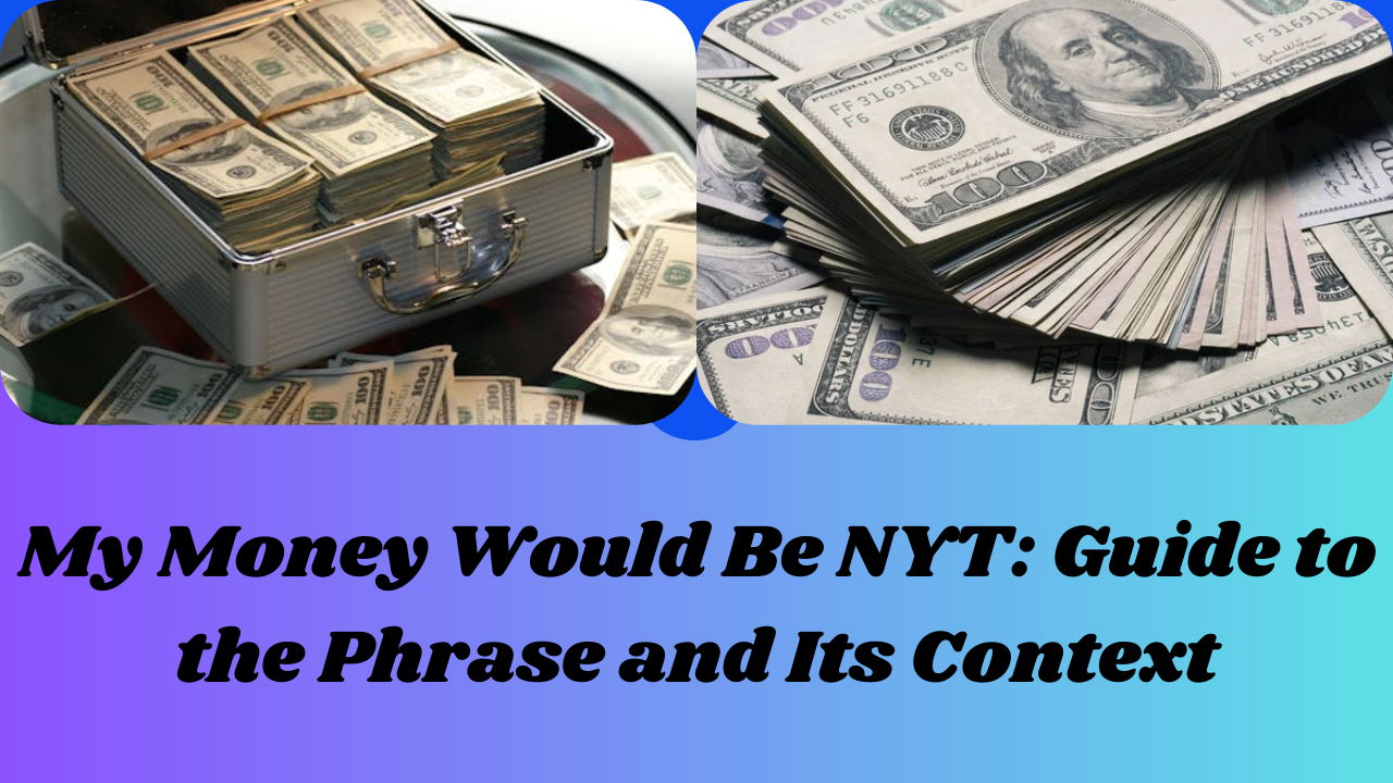 My Money Would Be NYT: Guide to the Phrase and Its Context